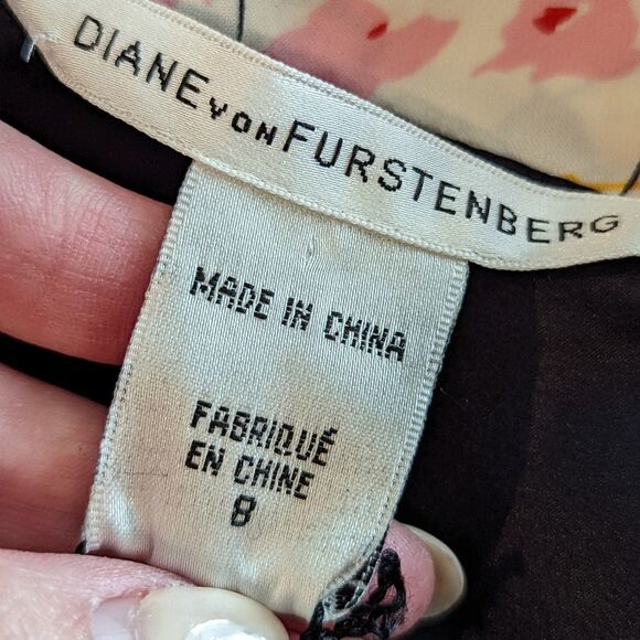 NWT DVF Sophia Loren dress size 8 - Picture 11 of 14